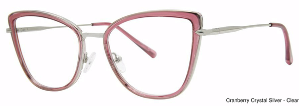 Modern Times Eyeglasses Anyway Cranbrry Cry/Si