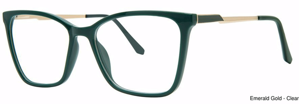 Modern Times Eyeglasses Attention Emerald/Gold