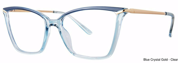 Modern Times Eyeglasses Bountiful Blue Cry/Gold