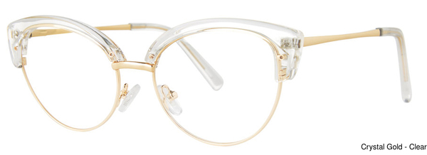 Modern Times Eyeglasses Promotion Crystal/Gold