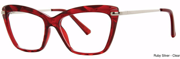 Modern Times Eyeglasses Proven Ruby/Silver