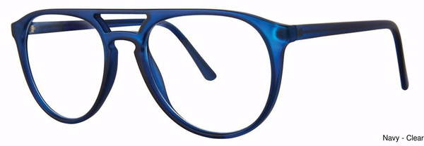 Modern Times Eyeglasses Refer Navy