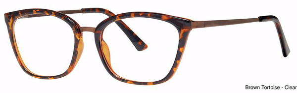 Modern Times Eyeglasses Reply Brown Tort