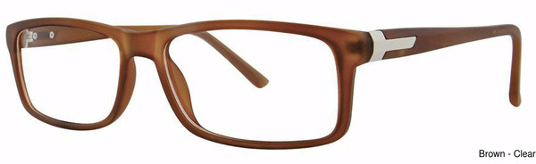 Modern Times Eyeglasses Suspect Brown