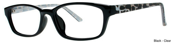 Modern Times Eyeglasses Tawny Black