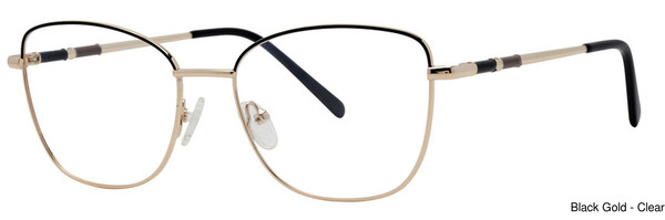 Modern Times Eyeglasses Tessa Black/Gold