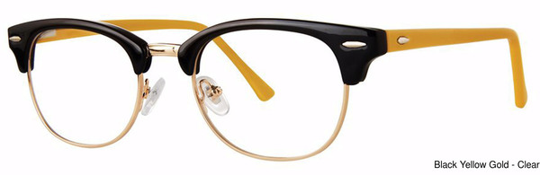 Modern Times Eyeglasses Translate Black/Ylw/Gld