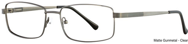 Modern Metals Eyeglasses Bo Matte Gunmetal
