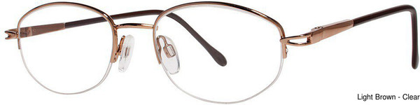 Modern Metals Eyeglasses Camille Light Brown