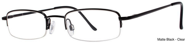 Modern Metals Eyeglasses Capricorn Matte Black