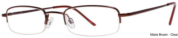 Modern Metals Eyeglasses Capricorn Matte Brown