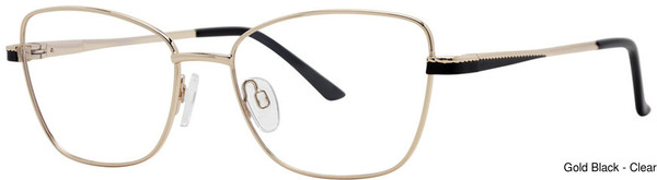 Modern Metals Eyeglasses Catherine Gold/Black