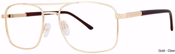 Modern Metals Eyeglasses Chisel Gold