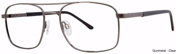 Modern Metals Eyeglasses Chisel Gunmetal