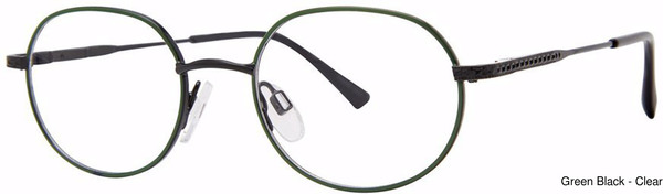 Modern Metals Eyeglasses Chummy Green/Black