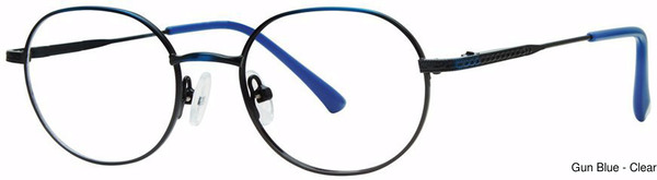 Modern Metals Eyeglasses Chummy Gun/Blue