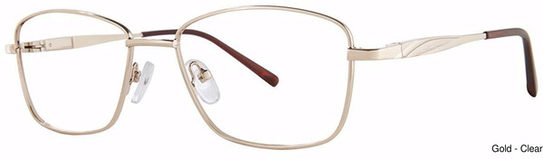Modern Metals Eyeglasses Dame Gold