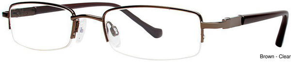 Modern Metals Eyeglasses Forward Brown