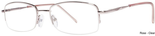 Modern Metals Eyeglasses Inviting Rose