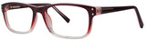 Burgundy Fade - Clear