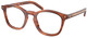 Striped Cognac - Clear