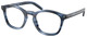 Striped Blue - Clear