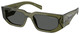Transparent Military Green - Dk Grey