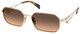 Pale Gold - Brown Gradient Grey