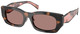 Mauve Tortoise - Light Brown