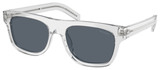 Transparent Grey - Dark Blue
