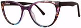 Plum Tortoise - Clear