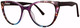 Plum Tortoise - Clear