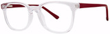 Modern Plastics II Confide Crystal/Red