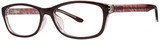 Modern Plastics II Cozy Burgundy/Cry