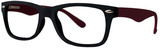 Modern Plastics II Craze Black/Burgundy