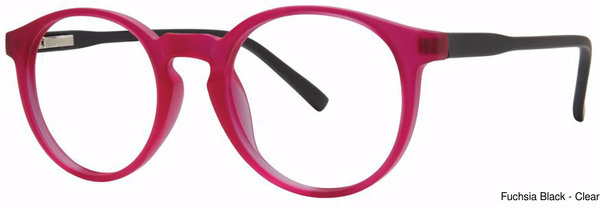 Modern Plastics II Dabble Fuchsia/Black