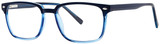 Navy Blue Crystal - Clear