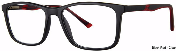 Modern Plastics II Finish Line Black/Red