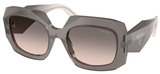 Grey - Pink Gradient Grey