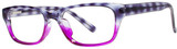 Modern Plastics II Harper Blue/Purple