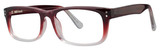 Burgundy Fade - Clear