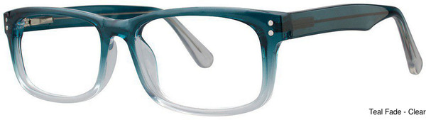 Modern Plastics II Idea Teal Fade