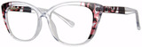 Crystal Burgundy Black - Clear