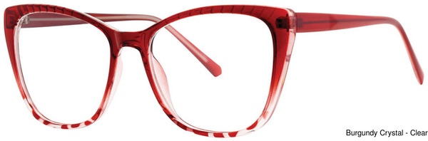 Modern Plastics I Cassandra Burgundy/Cryst