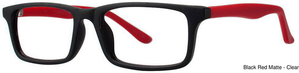 Modern Plastics I Climb Black/Red Matte