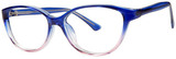 Navy Blue Fade - Clear