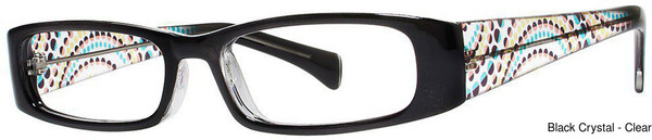 Modern Plastics I Fireworks Black/Crystal