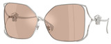Silver - Lt Pink Mirr Silver