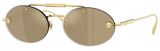Gold Plated - Cl Mirr Real Yell Gold