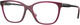 Transparent Dark Cherry - Clear